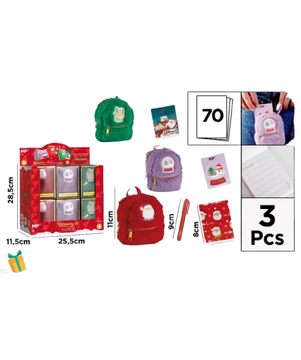 PP KIT PAPELERIA NAVIDAD UD
