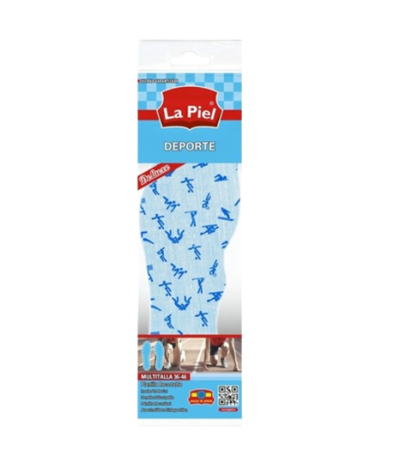 PLANTILLAS LA PIEL DEPORTIVAS TALLA 36-46 PACK-2UD