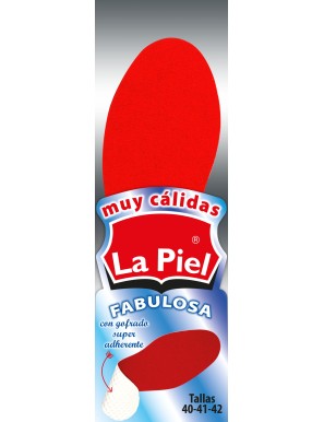 PLANTILLAS LA PIEL FABULOSA MC TALLA40-42 PACK-2UD