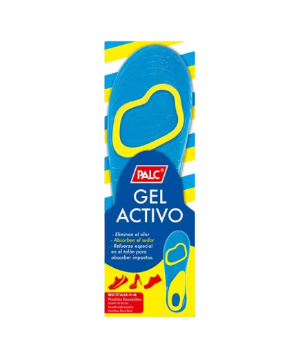 PLANTILLAS PALC GEL ACTIVO TALLA41-46 PACK-2UD