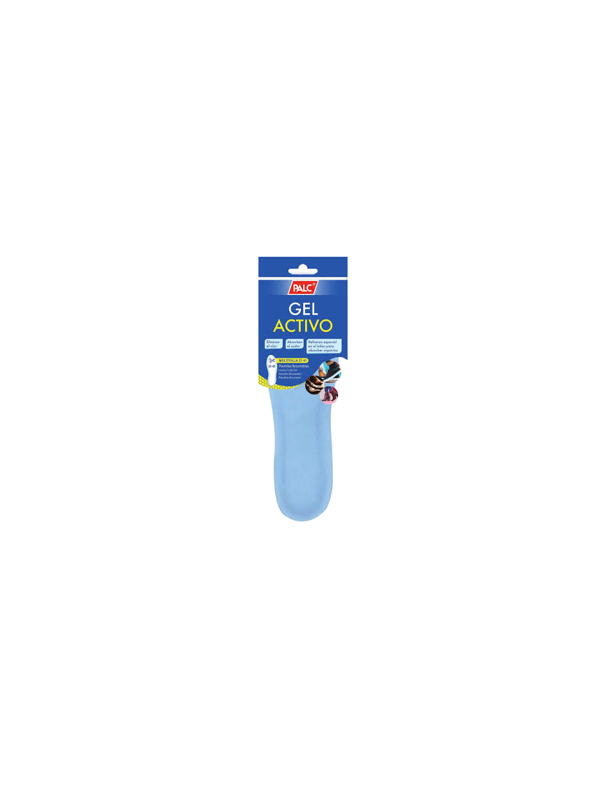 PLANTILLAS PALC GEL ACTIVO TALLA 37-41 PACK-2UD