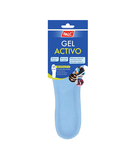 PLANTILLAS PALC GEL ACTIVO TALLA 37-41 PACK-2UD