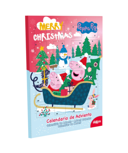 CALENDARIO ADVIENTO DEKORA CON CHOCOLATE X UD