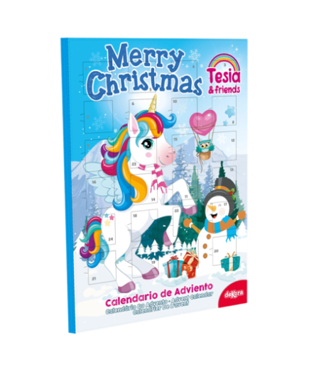CALENDARIO ADVIENTO DEKORA CON CHOCOLATE X UD