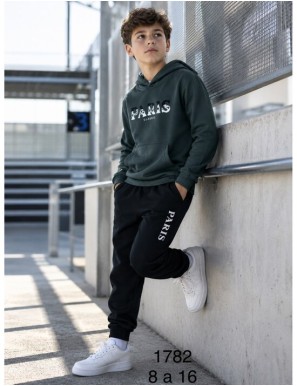 TEXT CHANDAL NIÑO FELPA TALLA 8/10/12/14/16 UD