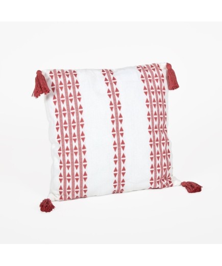 FUNDA COJIN 40X40 BORLA CORAL UNIDAD