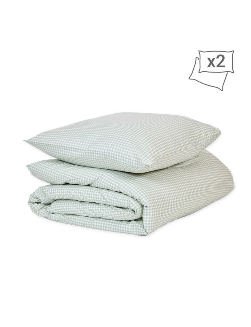 FUNDA NORDICA SOFT 240X220+2 F/COJIN VICHY 50X50