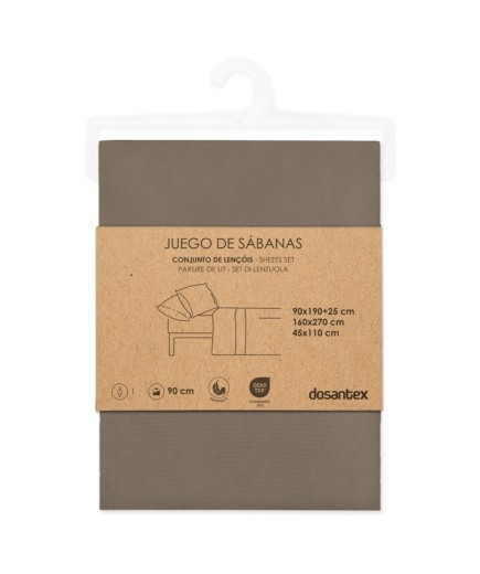 JUEGO CAMA SOFT CHOCOLATE CAMA 90 UD