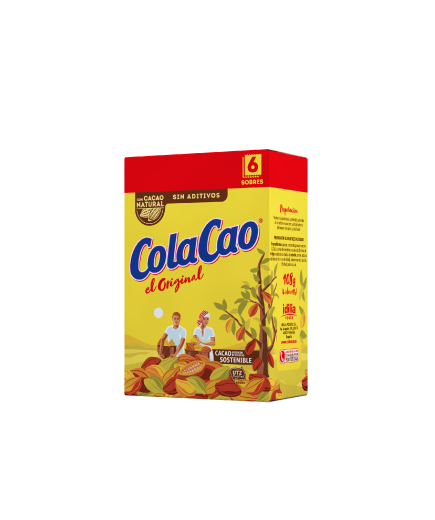 COLA-CAO (OJO) SOBRES 18 GR ESTUCHE/6.UNIDADES