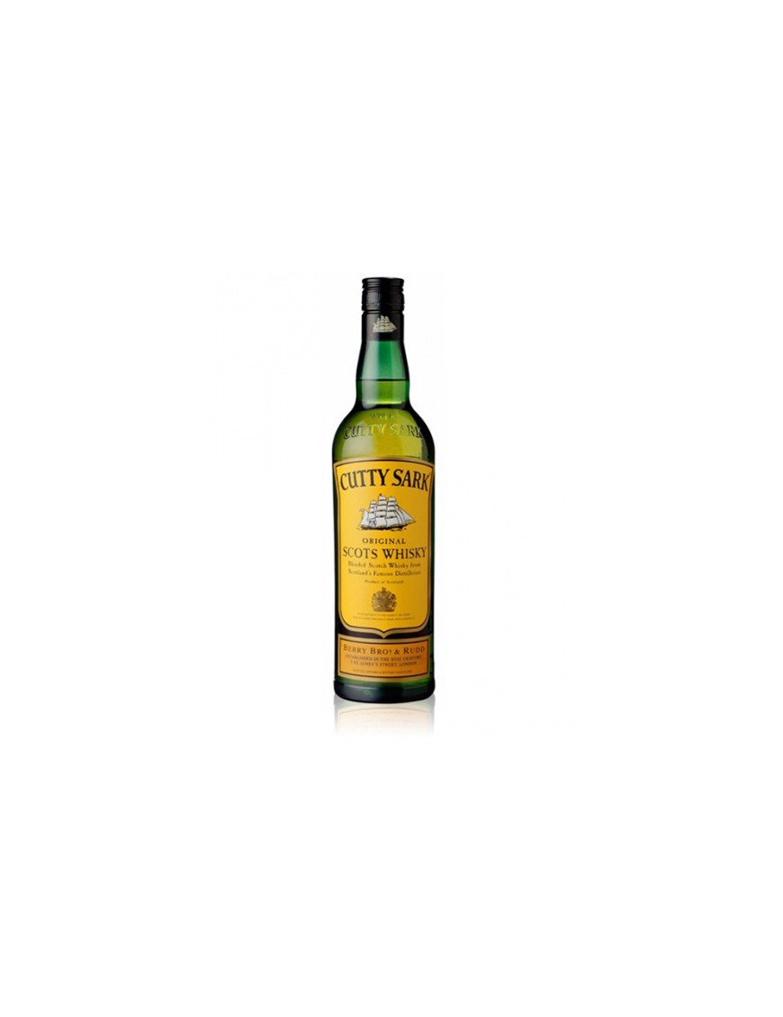 WHISKY CUTTY SARK 40º   BOTELLA-70 CL