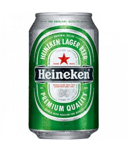 CERVEZA HEINEKEN LATA 33 CL