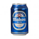 CERVEZA MAHOU S/ALCOHOL LATA/33 CL