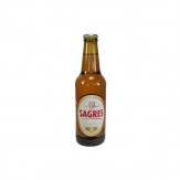CERVEZA SAGRES-PORTUGAL BOTELLIN/33.CL.