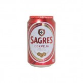 CERVEZA SAGRES-PORTUGAL LATA 33 CL