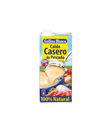 CALDO PESCADO LIQUIDO G.B.CASERO BRICK 1 L