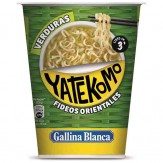 FIDEOS ORIENTALES YATEKOMO VERDURAS VASO 59 GR