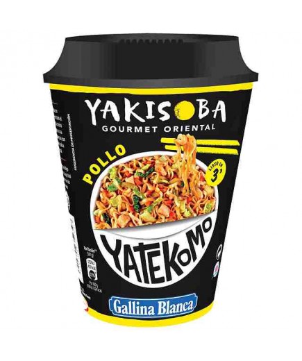FIDEOS ORIENTALES YAKISOBA POLLO VASO 93 GR