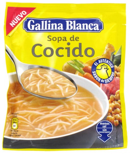 SOPA COCIDO G.B. SOBRE 72 GR
