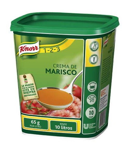 CREMA  MARISCO KNORR BOTE 650 GR. 10 LITROS