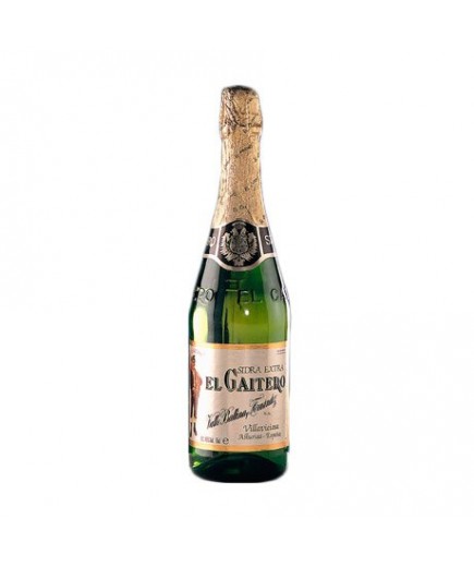 SIDRA EL GAITERO EXTRA (DORADA) BOTELLA 75 CL