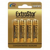 PILAS EXTRASTAR SUPER ALCALINA LR6 1.5 V BL/4 UD