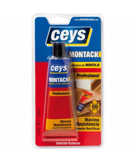 ADHESIVO MONTAJE MONTACK-EXPRESS CEYS 100.ML.