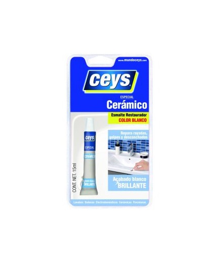 RESTAURADOR CERAMICO BLANCO CEYS B/15 ML