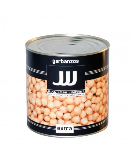 GARBANZO HERVIDO J.J.J. LATA 2,500 KG