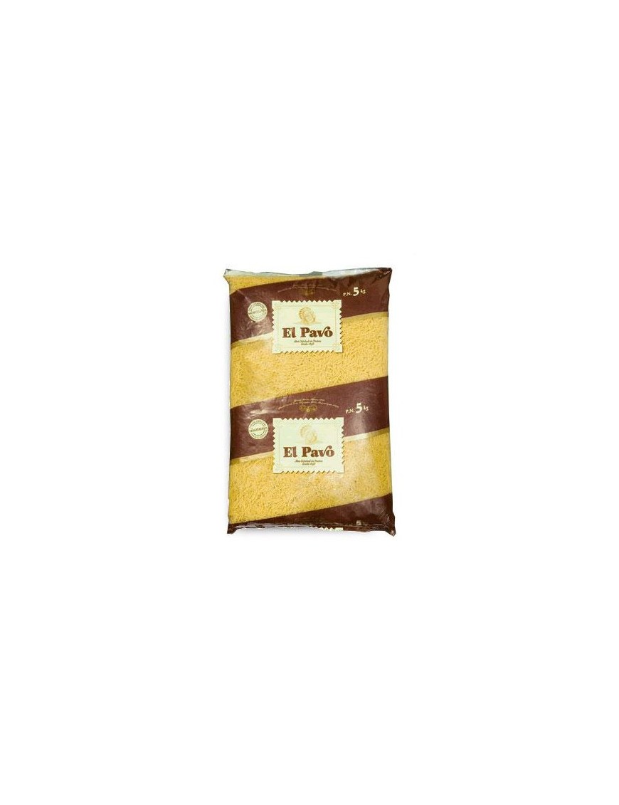 FIDEO EL PAVO CALIBRE/0 B/ 5 KG