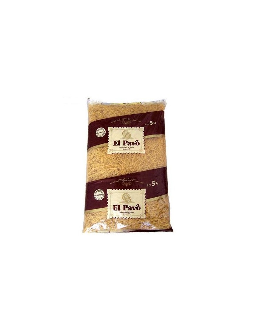 FIDEO EL PAVO CALIBRE/4 GORDO B/ 5 KG