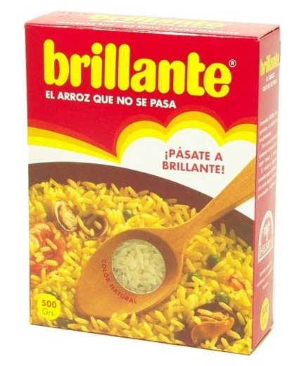 ARROZ BRILLANTE VAPORIZADO P/500 GR