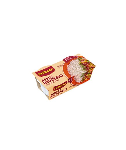 ARROZ BRILLANTE XL REDONDO BIPACK 2X200 GR