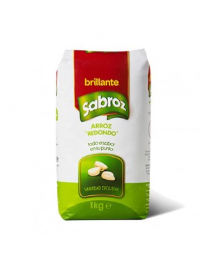 ARROZ BRILLANTE SABROZ G.REDONDO 1.KG.