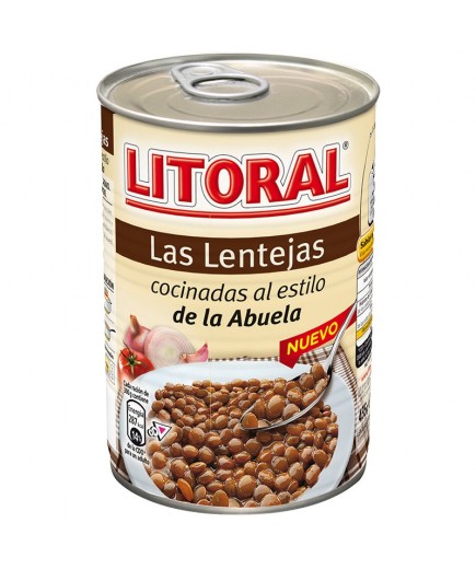 LENTEJA  LITORAL DE LA ABUELA 435 GR