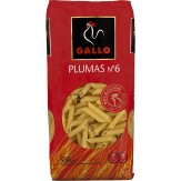 MACARRONES GALLO PLUMA/6 B/450 GR