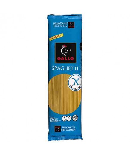 SPAGHETTI GALLO S/GLUTEN MAIZ B/450 GR