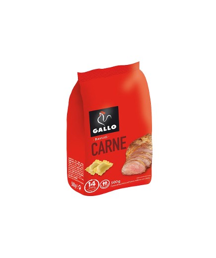 RAVIOLI CARNE GALLO B/ 500 GR