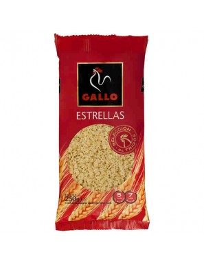 ESTRELLAS PASTA GALLO B/ 250 GR