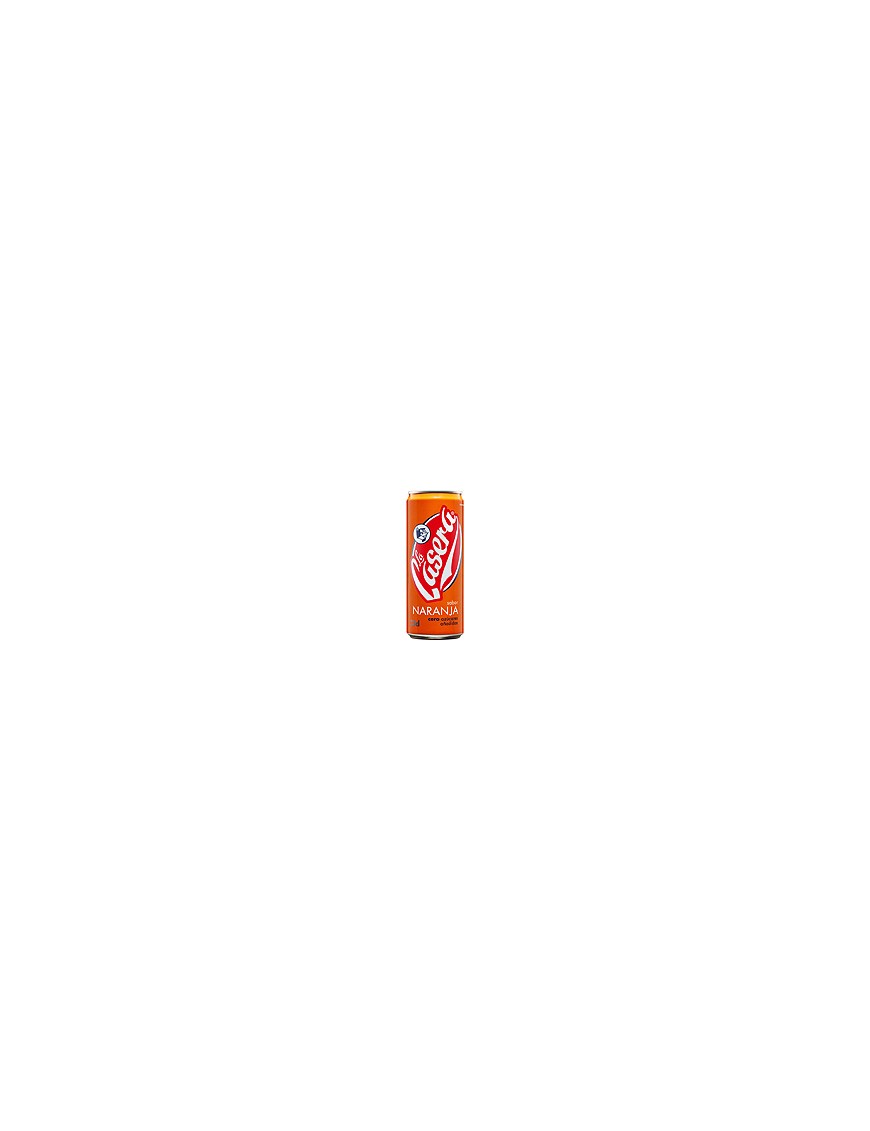 CASERA REFRESCO NARANJA LATA 33 CL