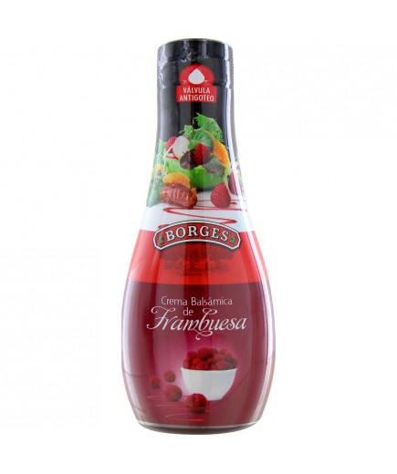 VINAGRE CREMA FRAMBUESA BORGES 400.ML.