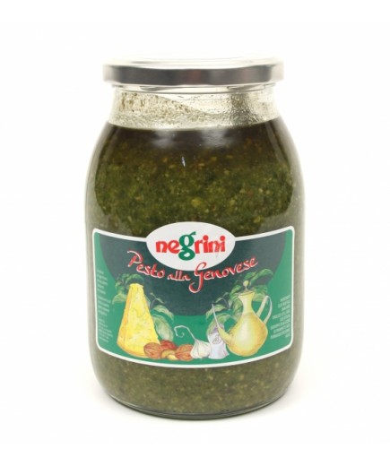 SALSA PESTO GENOVESE OLIVA NEGRINI T/C 900 GR