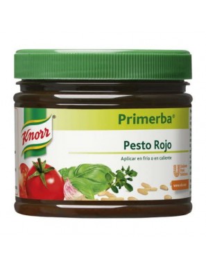 SALSA PESTO ROJO KNORR TARRO 340 GR.