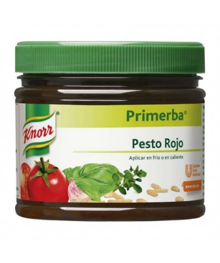 SALSA PESTO ROJO KNORR TARRO 340 GR.