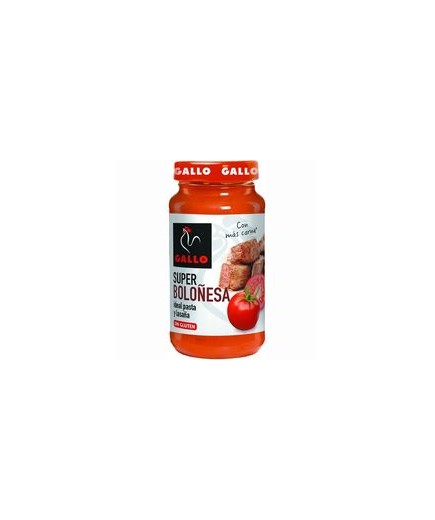 SALSA BOLOÑESA GALLO SIN GLUTEN T/C-230 GR