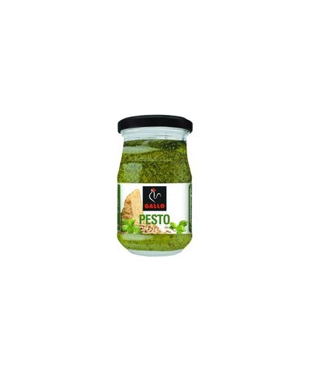 SALSA PESTO VERDE GALLO T/CRISTAL 190GR