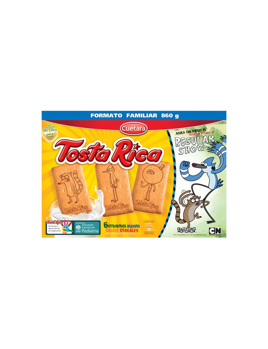 GALLETA CUETARA TOSTARICA CAJA 760 GR