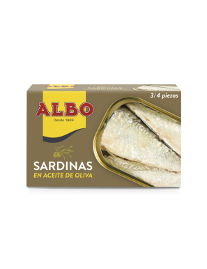 SARDINAS ALBO A/OLIVA L/85GR