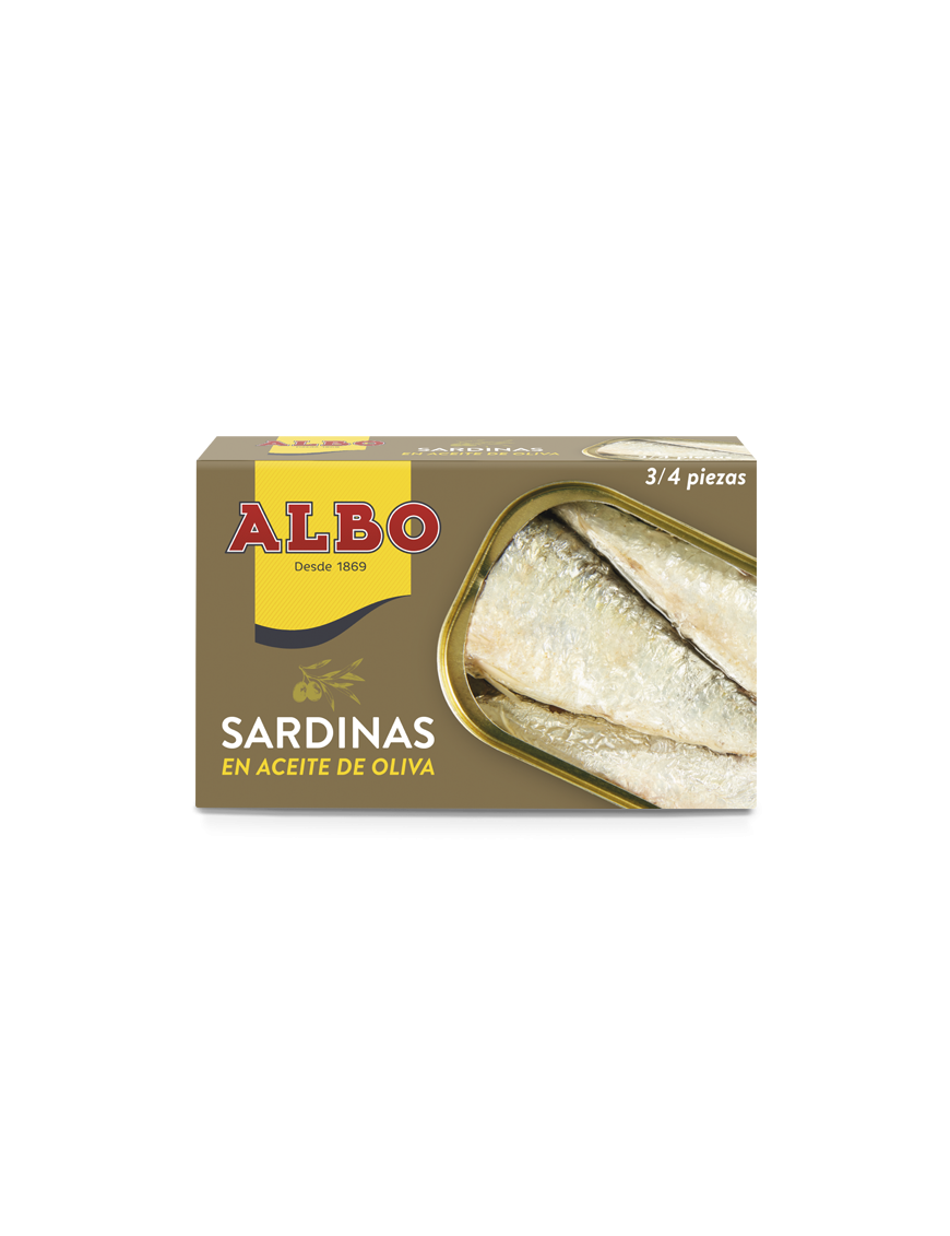 SARDINAS ALBO A/OLIVA L/85GR