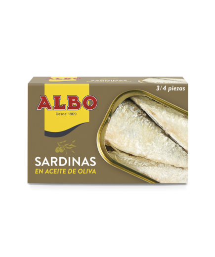 SARDINAS ALBO A/OLIVA L/85GR