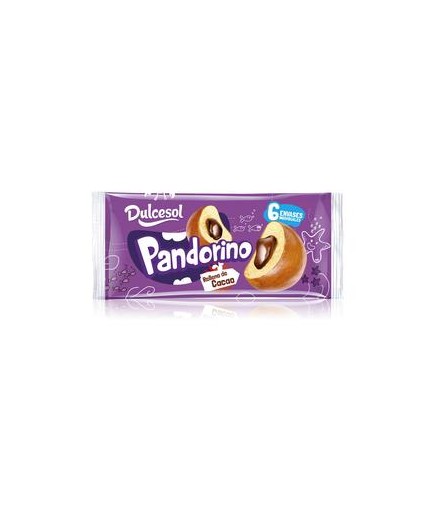 DULCESOL PANDORINOS RELL.CACAO 3 UD P/135 GR 1€